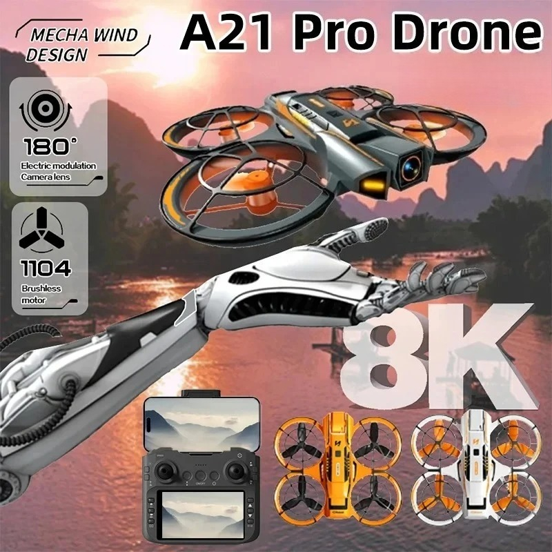 Drone Mapping - 오리지널 A21 프로 드론 4K 프로페셔널
