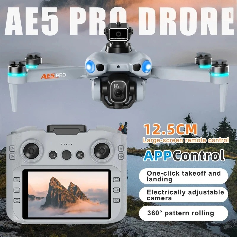 Drone Multispectral - 오리지널 2026 NEW AE5 드론 4K