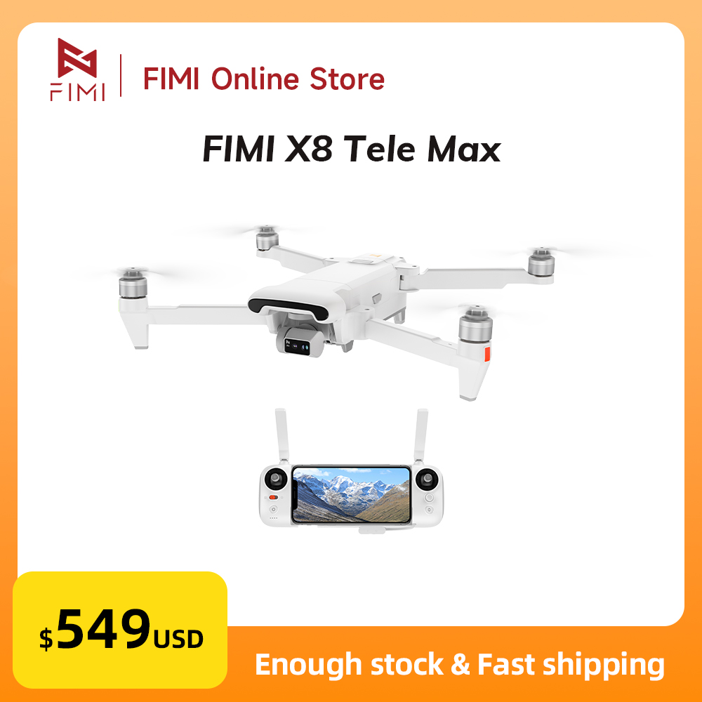 Drone Thermal Imaging - FIMI X8 텔레 맥스 드론 4K