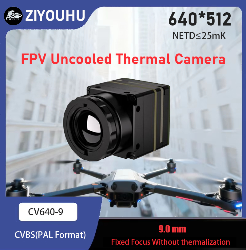 Drone Thermal Imaging - ZIYOUHU 새로운 도착 640x512 FPV 드론