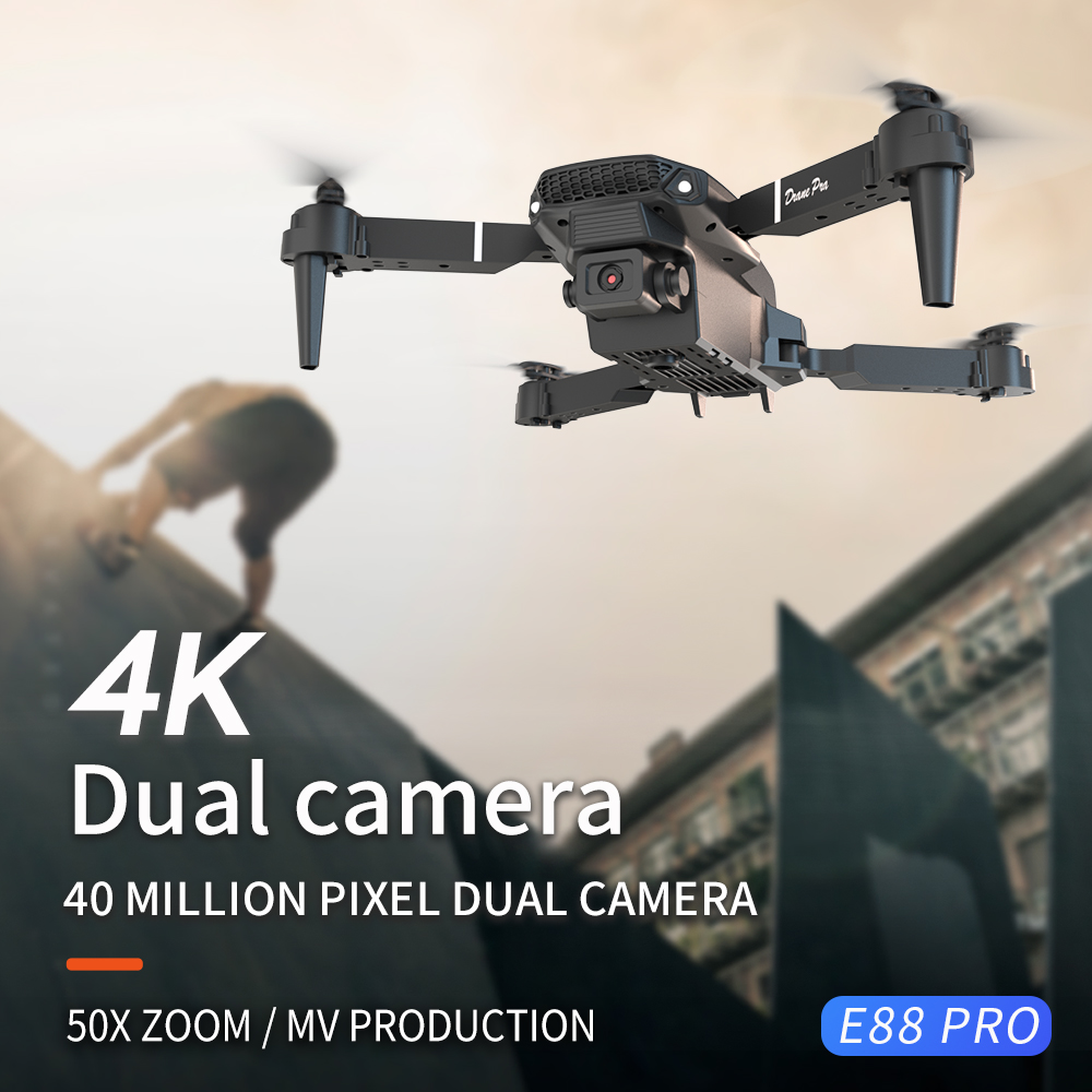 2026 신형 E88 프로페셔널 HD 4K RC 드론  - Drone Mapping 리뷰 및 가격