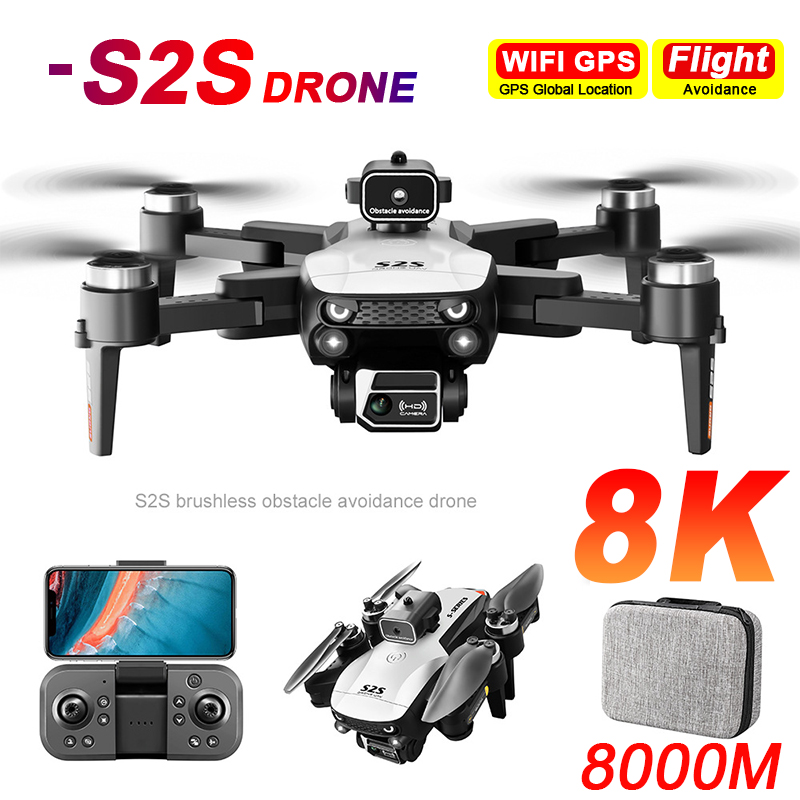 새로운 S2S 드론 8K 전문 HD 듀얼 카메라 브러시 - Drone Multispectral 리뷰 및 가격