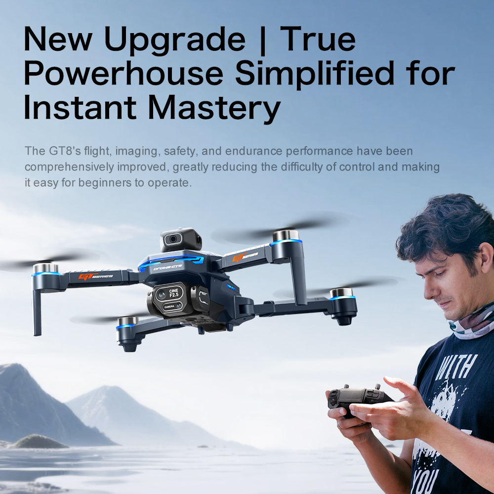오리지널 GT8 드론 8K 전문가용 듀얼 카메라 GPS - Drone Mapping 리뷰 및 가격