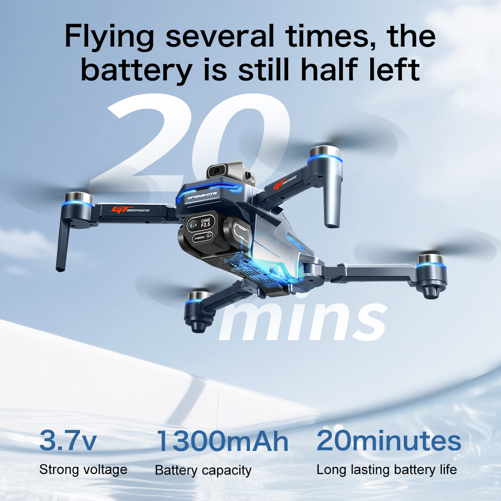 오리지널 GT8 드론 8K 전문가용 듀얼 카메라 GPS - Drone Mapping 리뷰 및 가격